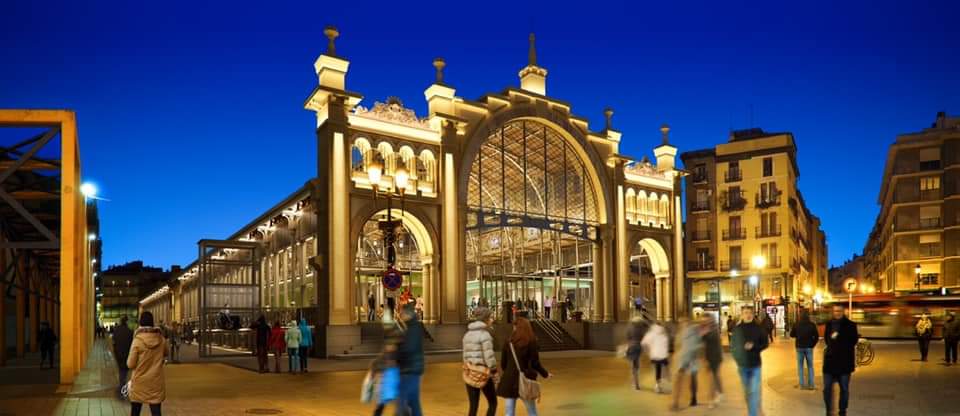 El mercado central de Zaragoza